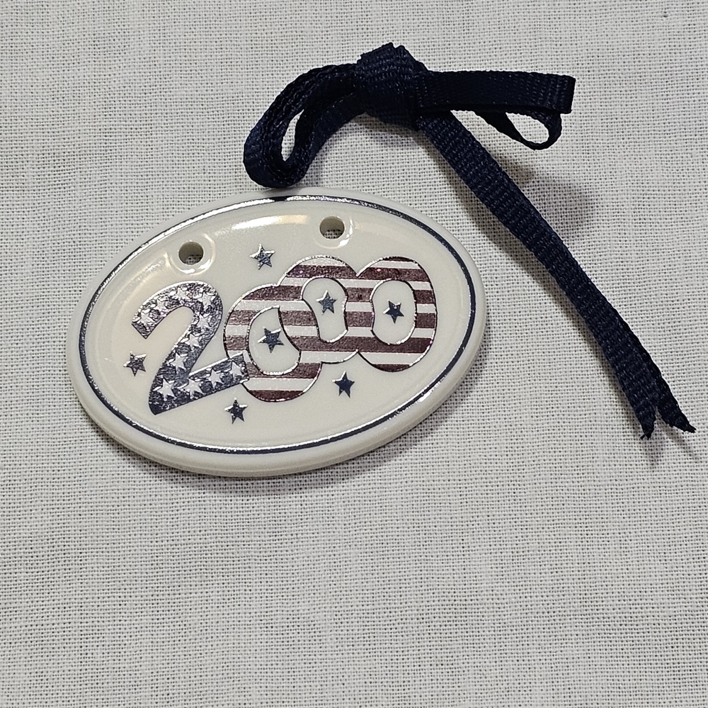 Longaberger Basket Tie-On #35483 - 'All American' - 1999